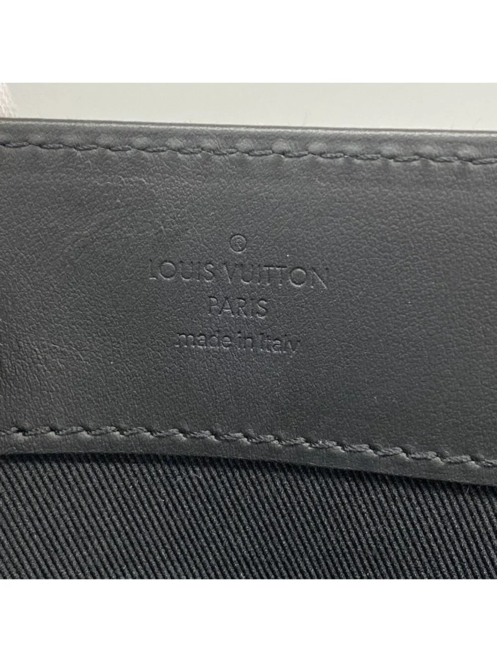 Louis Vuitton Tote Monogram Taurillon Sac Plat Noir 2-Way